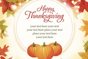 感恩節(jié)，感恩一路有你