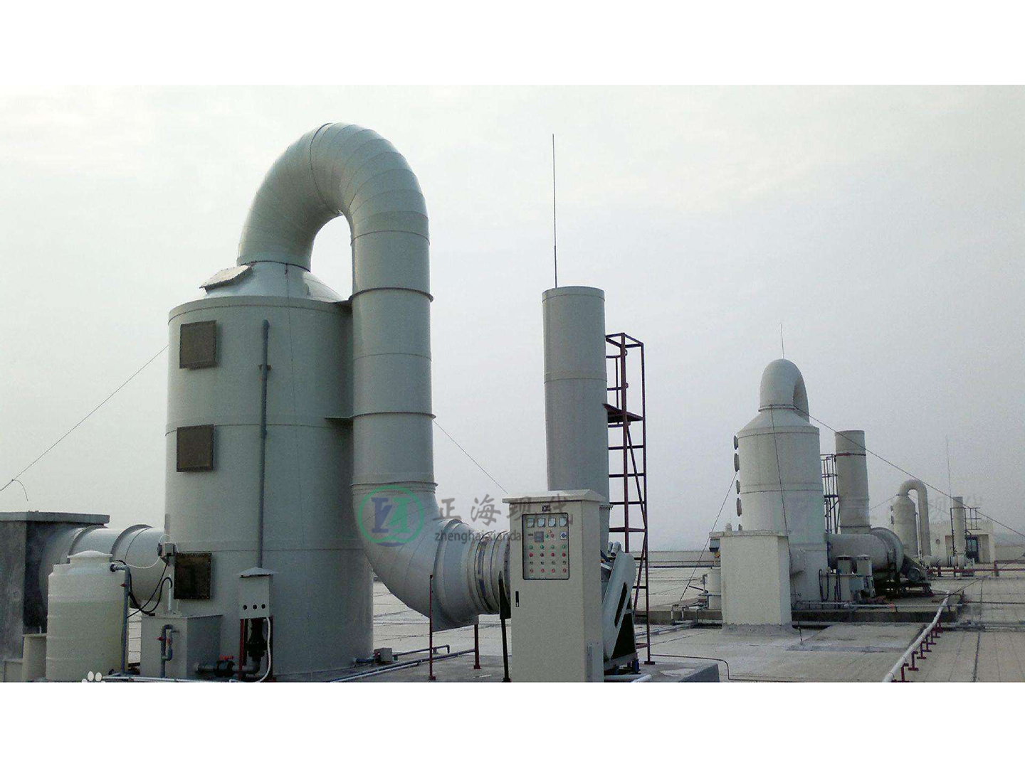 無(wú)機(jī)廢氣處理裝置(噴淋塔處理裝置)